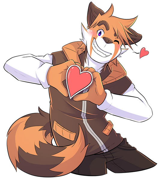 Owen Heart Sticker