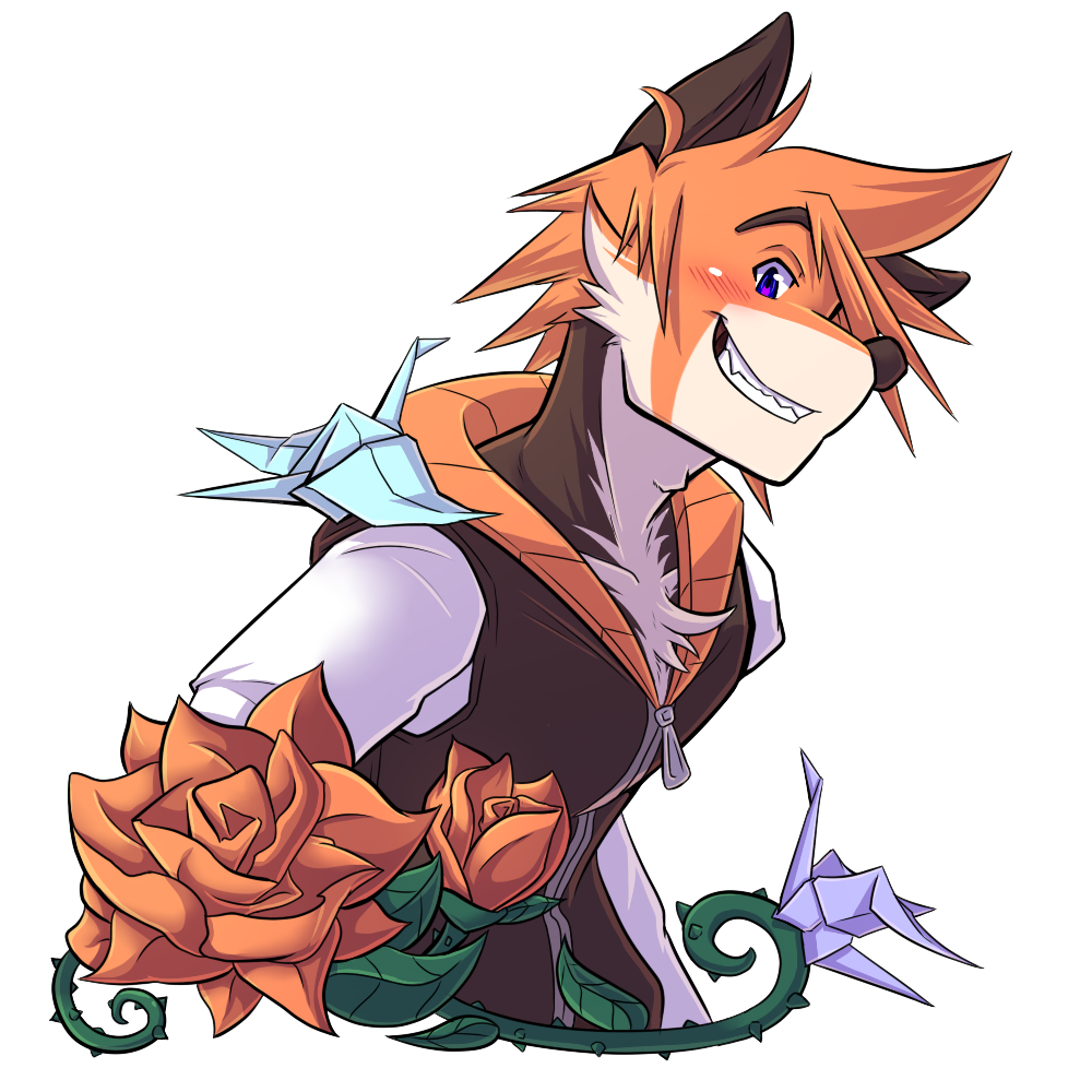 Owen Flower Sticker