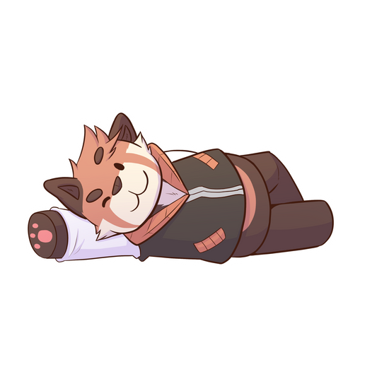 Owen Plush Sticker